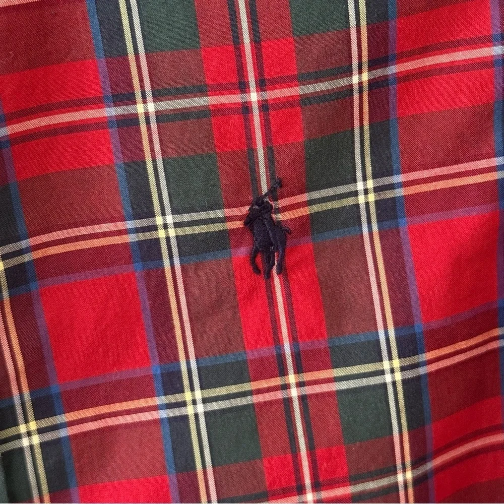 Boys Ralph Lauren Tartan Plaid Long Sleeve Shirt